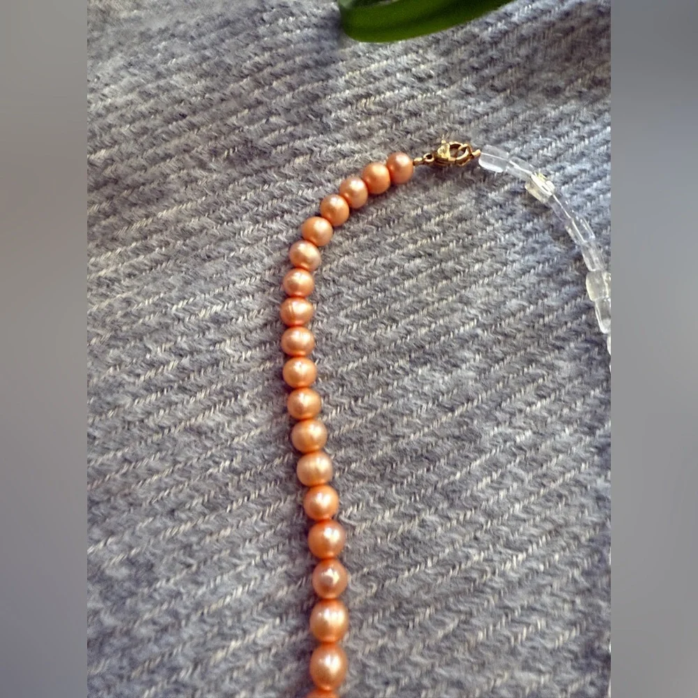 floral asymmetrical choker - Picture 4 of 7